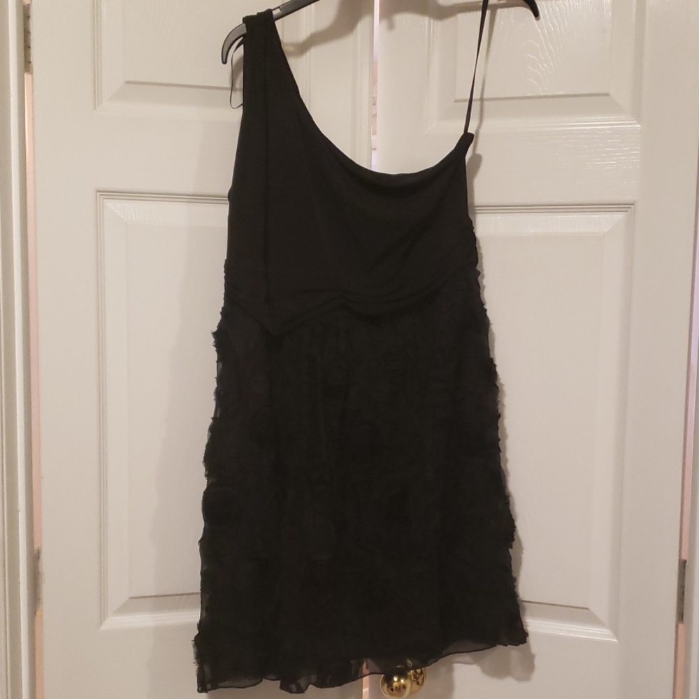 Black 1 shoulder dress